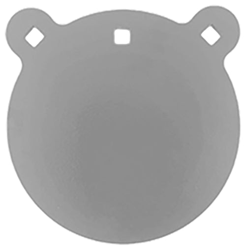 BASH AR550 Round Gong Shooting Target 8" Diameter, Half-Inch Thick