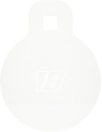 BASH AR500 Round Gong Shooting Target 3" Diameter, Three-Eighths Inch Thick