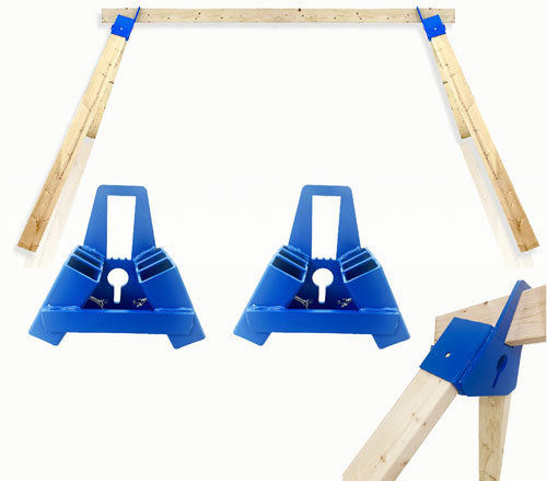 BASH AR500 Steel Target Stand Horizontal Sawhorse Design