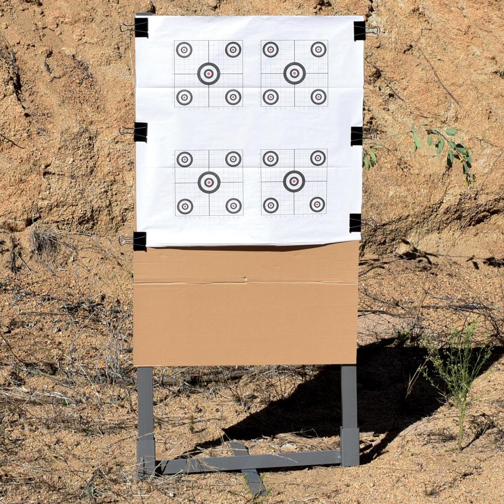 Birchwood Casey GPS Gray Steel Target Stand 24" with Support Kit