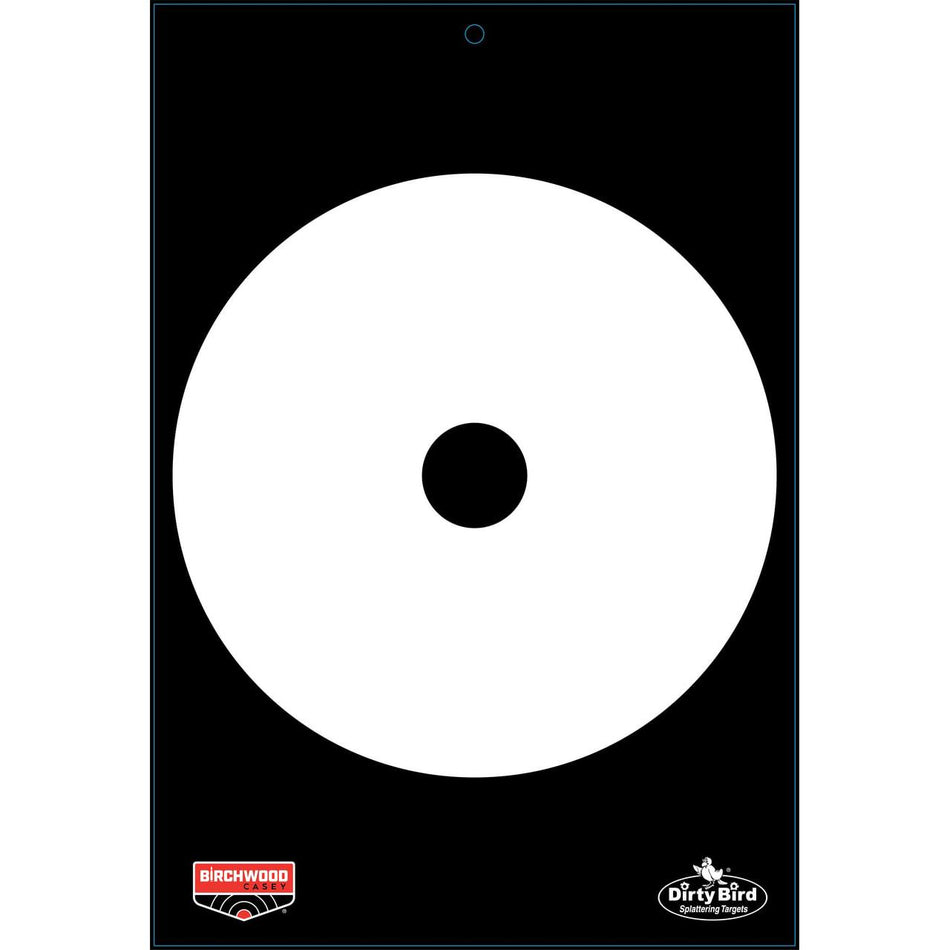 Birchwood Casey Dirty Bird Quickdraw High-Contrast Shooting Target 12x18" 6ct