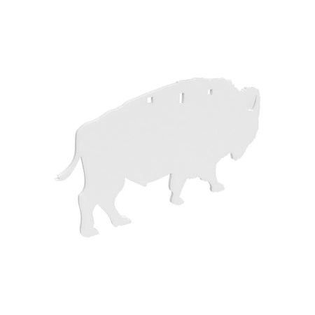 Birchwood Casey AR500 Bison Silhouette Target 3/8" Steel 3-Hole Plate