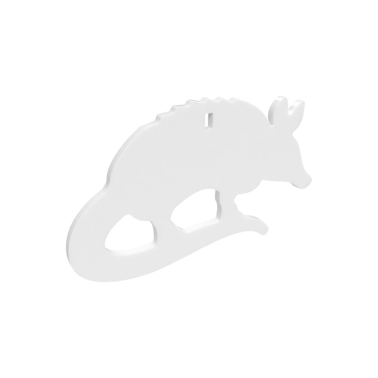 Birchwood Casey 3/8" AR500 Steel Animal Silhouette Target Armadillo