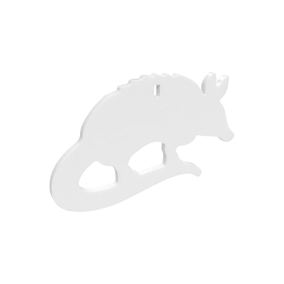 Birchwood Casey 3/8" AR500 Steel Animal Silhouette Target Armadillo