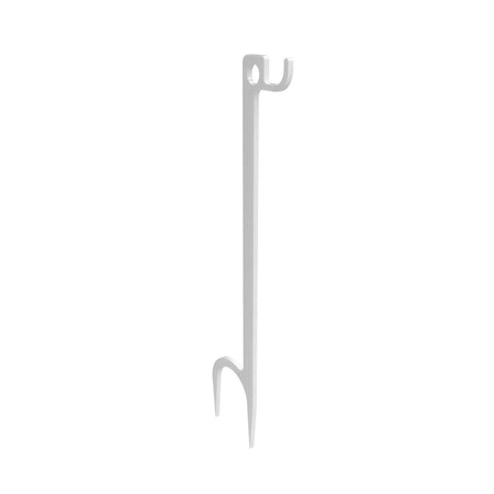 Birchwood Casey AR500 Steel Single Hook Target Ground Stake White 30"