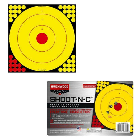 Birchwood Casey 5-Count Longrange Bullseye Shooting Targets