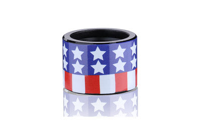 Backup Tactical Flag-Pattern Pistol Barrel Thread Protector, 1/2x28 TPI