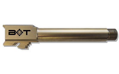 Backup Tactical 9MM Glock 19 Drop-In Threaded Barrel, Flat Dark Earth, Includes CYL-FDE Thread Protector