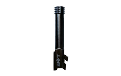 Backup Tactical 9MM Black Threaded Barrel, Fits Glock 26 Gen 1-5, 1/2X28, Pulled-Broach Rifling G26TB-BLK