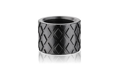 Backup Tactical Black Hash Mark Thread Protector for Pistol Barrels, 1/2x28