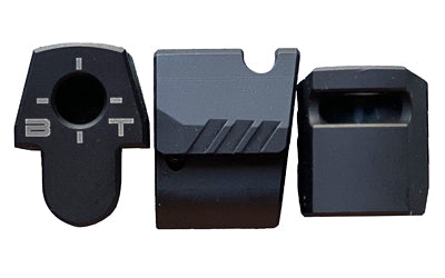 Backup Tactical Sig P320 Compensator, Black Anodized Aluminum, 1/2X28 Thread, 50% Recoil Reduction P320COMP-C-BLK