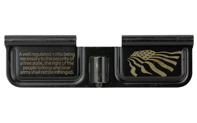Battle Arms Development AR-15/M16 Dust Cover, Laser Engraved 2nd Amendment, Matte Black