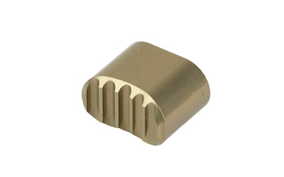 Battle Arms Development Enhanced Mag Release for AR-15, V-Groove Face, OD Green Anodized BAD-EMR-OD