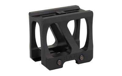Battle Arms Development Lightweight Aimpoint Footprint Mount, 1.93" Riser, 7075-T6 Aluminum, Black Anodized