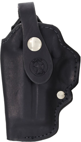 Bond Arms 3.5" Barrel Left Hand Black Leather Belt Clip Holster