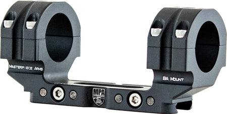 MPA BA One-Piece 34mm Optic Mount 1.500" Height 0 MOA Matte Black