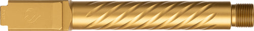 Ballistic Advantage Glock 17 Gen 3/4 Gold Finish Threaded Barrel 1/2x28"