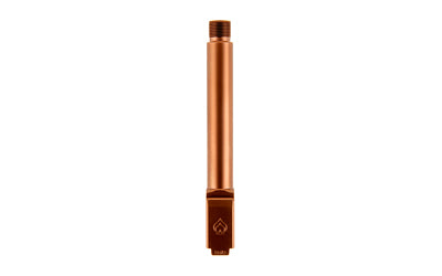 BA Premium Series Glock 17 Gen 5 9mm 5" Threaded Pistol Barrel, Copper Finish, 1:10 Twist, 1/2x28