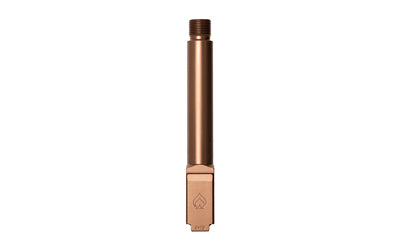 BA Premium Series Glock 19 Gen 3-5 9mm 4.5" Threaded Pistol Barrel, Copper Finish, 1:10 Twist, 1/2x28