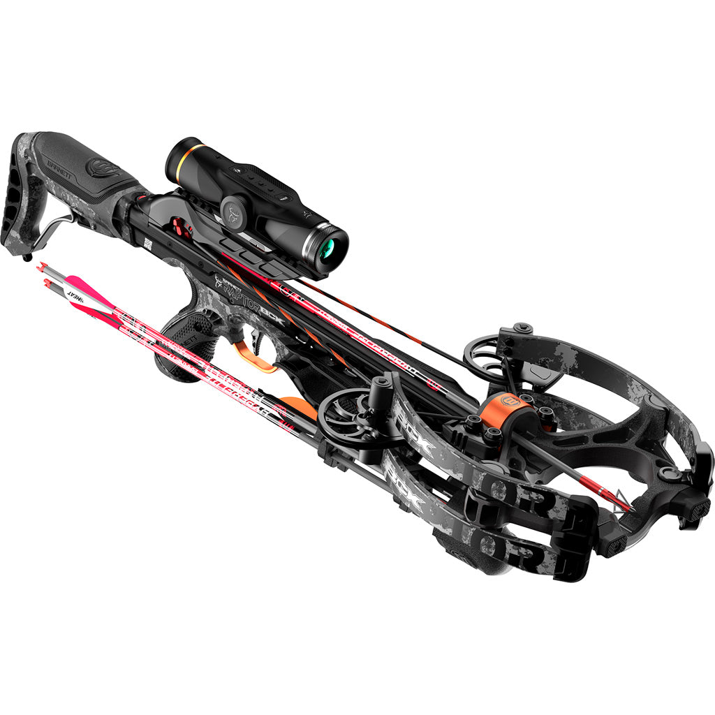 Barnett Hyper Raptor 425 BCX Compound Crossbow Package BUK OPS Scope