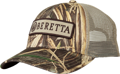 Beretta Rectangular Patch Trucker Cap Mesh Back RT Max-7