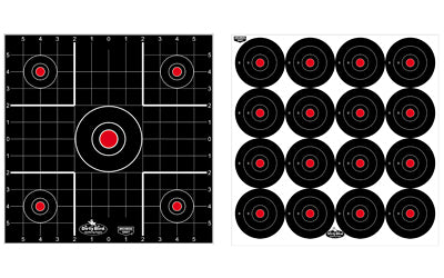 Birchwood Casey Dirty Bird Combo Splatter Targets, 3" and 12" Sizes, 12-Count Pack