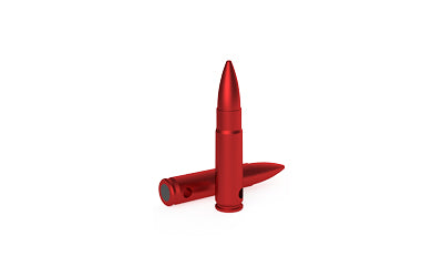 Birchwood Casey DURACAP Snap Caps, .300 AAC Blackout, Red Anodized Aluminum, 6 Count
