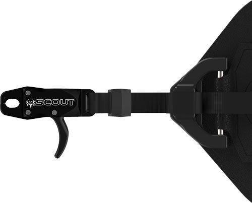 TRU Ball Bone Collector Scout Release Aid Buckle Strap - Black Large