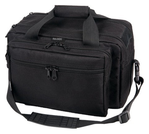 Bulldog X-Large Black Range Bag with Included Pistol Rug