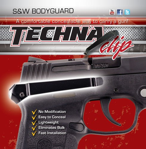 Techna Clip S&W Bodyguard Auto Right-Hand IWB Retention Clip