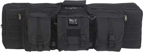 Bulldog Double Tactical 36 Inch Firearm Case 3 Access Pockets Black