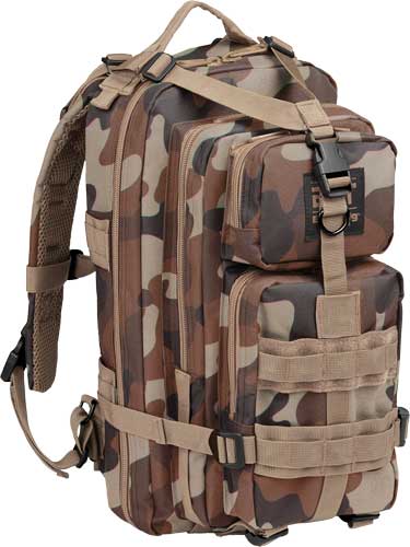 Bulldog BDT Compact Backpack with MOLLE Webbing Throwback Camo