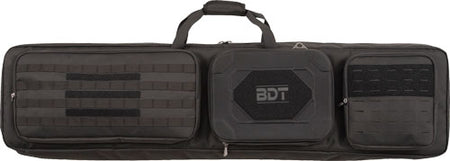 BULLDOG 48" DOUBLE SUPPRESSOR TACTICAL RIFLE CASE BLACK