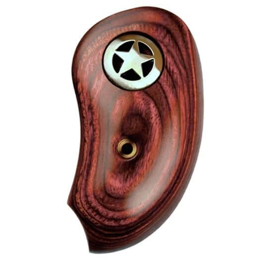 Bond Arms Extended Rosewood Silver Star Replacement Grips Hand Cannon