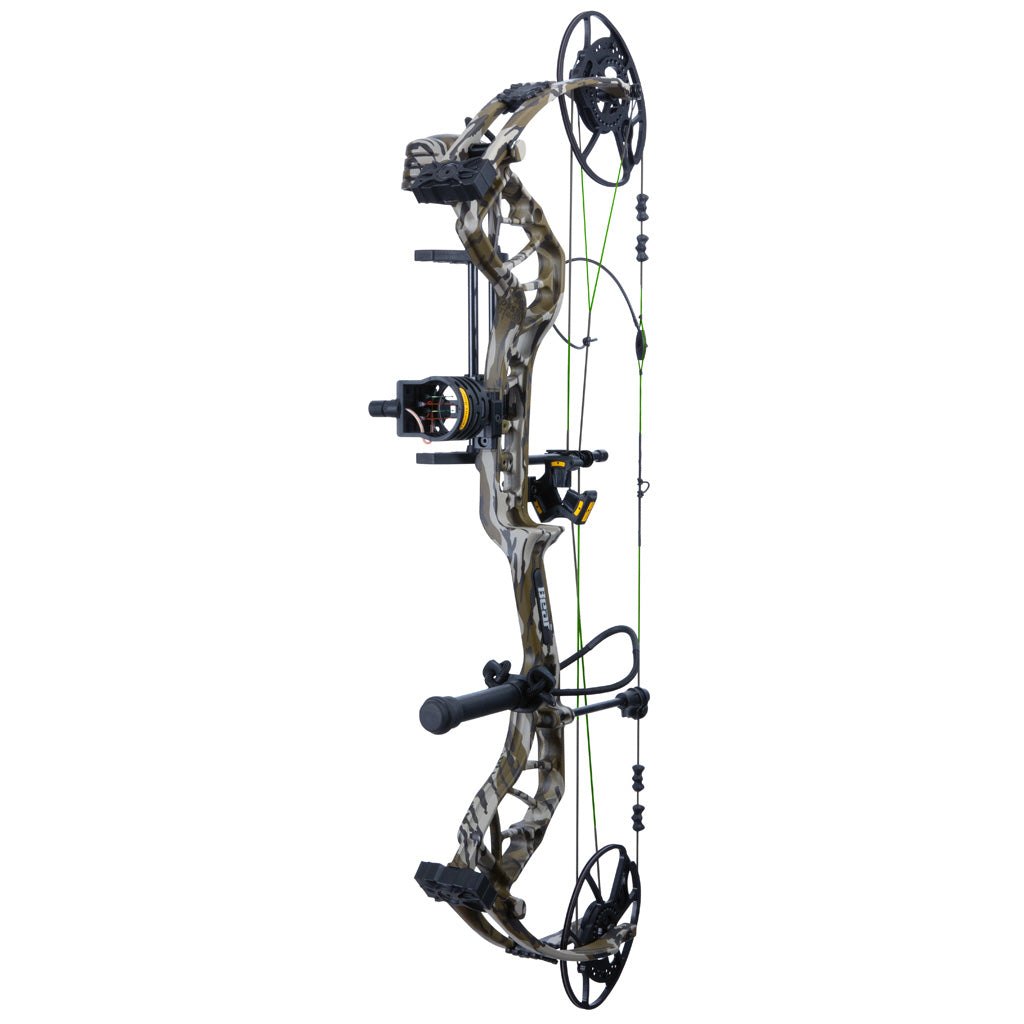 Bear Gamekeeper RTH Package Mossy Oak Bottomland 45-60 lbs LH Compound Bow