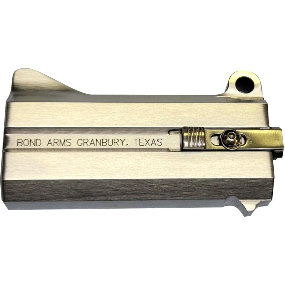 Bond Arms Rowdy .45/.410 3-Inch Barrel with 2.5" Chamber Rough and Rowdy Finish Silver