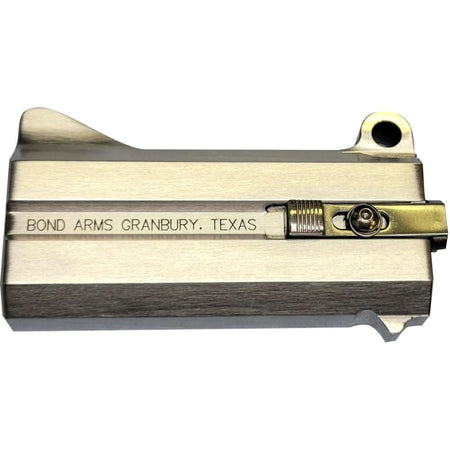 Bond Arms Rowdy .45/.410 3-Inch Barrel with 2.5" Chamber Rough and Rowdy Finish Silver