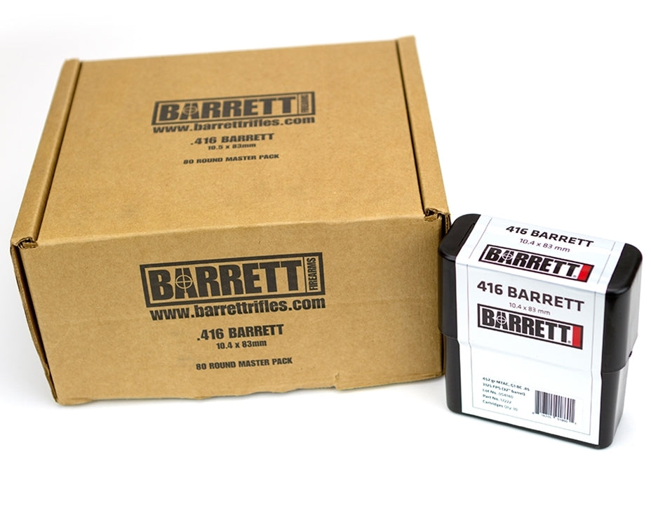 Barrett Firearms .416 Barrett Match Grade 452 grain MTAC ammunition