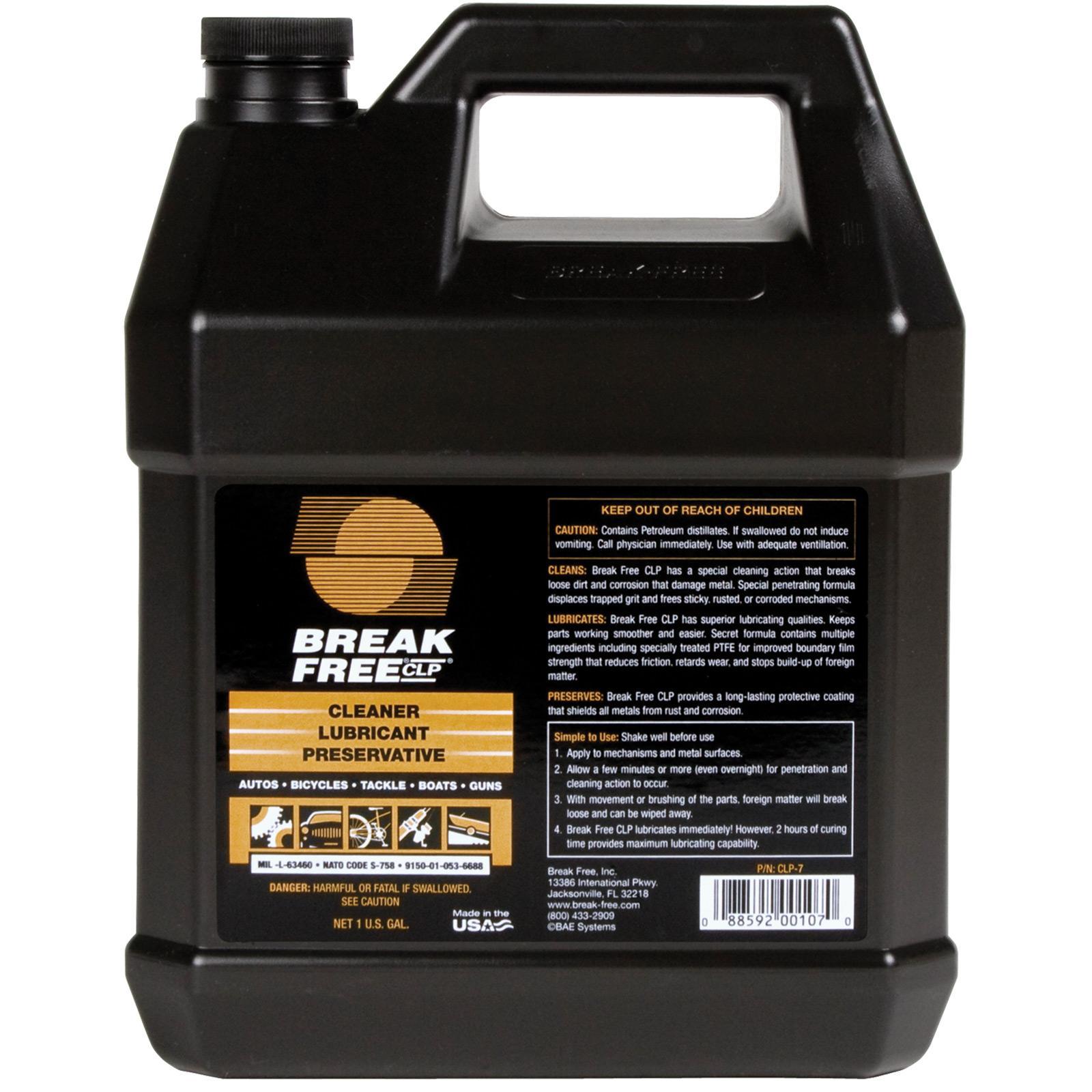 Break Free CLP 1 Gallon Synthetic Oil Firearms Cleaning Solvent