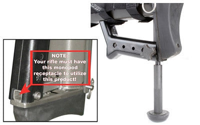 Barrett Complete Monopod Kit for .50 BMG 82A1, 99 and 95 Rifles, Black 13348