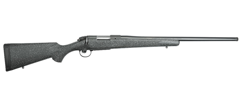 Bergara Rifles B14S507C B-14 Ridge 7mm-08 Rem 4+1 22" Graphite Black Cerakote Barrel, Graphite Black Cerakote Steel Receiver, Gray Speckled Black Fixed American Style Stock, Right Hand