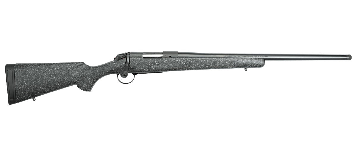 Bergara Rifles B14S504C B-14 Ridge 22-250 Rem 4+1 22" Graphite Black Cerakote Barrel, Graphite Black Cerakote Steel Receiver, Gray Speckled Black Fixed American Style Stock, Right Hand