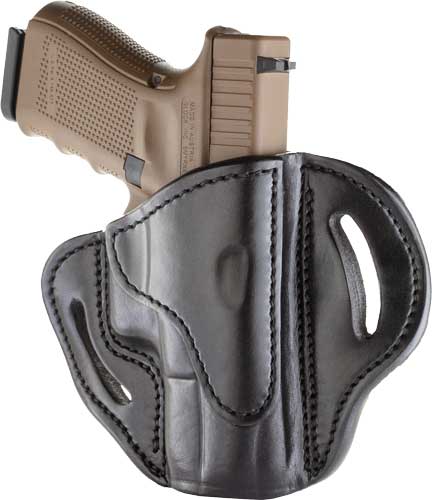 1791 Gunleather BH2.1 Right Hand OWB Holster Black Leather Multi-Fit 1911 3-Inch