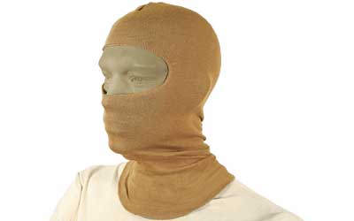 BLACKHAWK Flash/Flame-Resistant Lightweight Balaclava with Nomex, Coyote Tan 333005CT