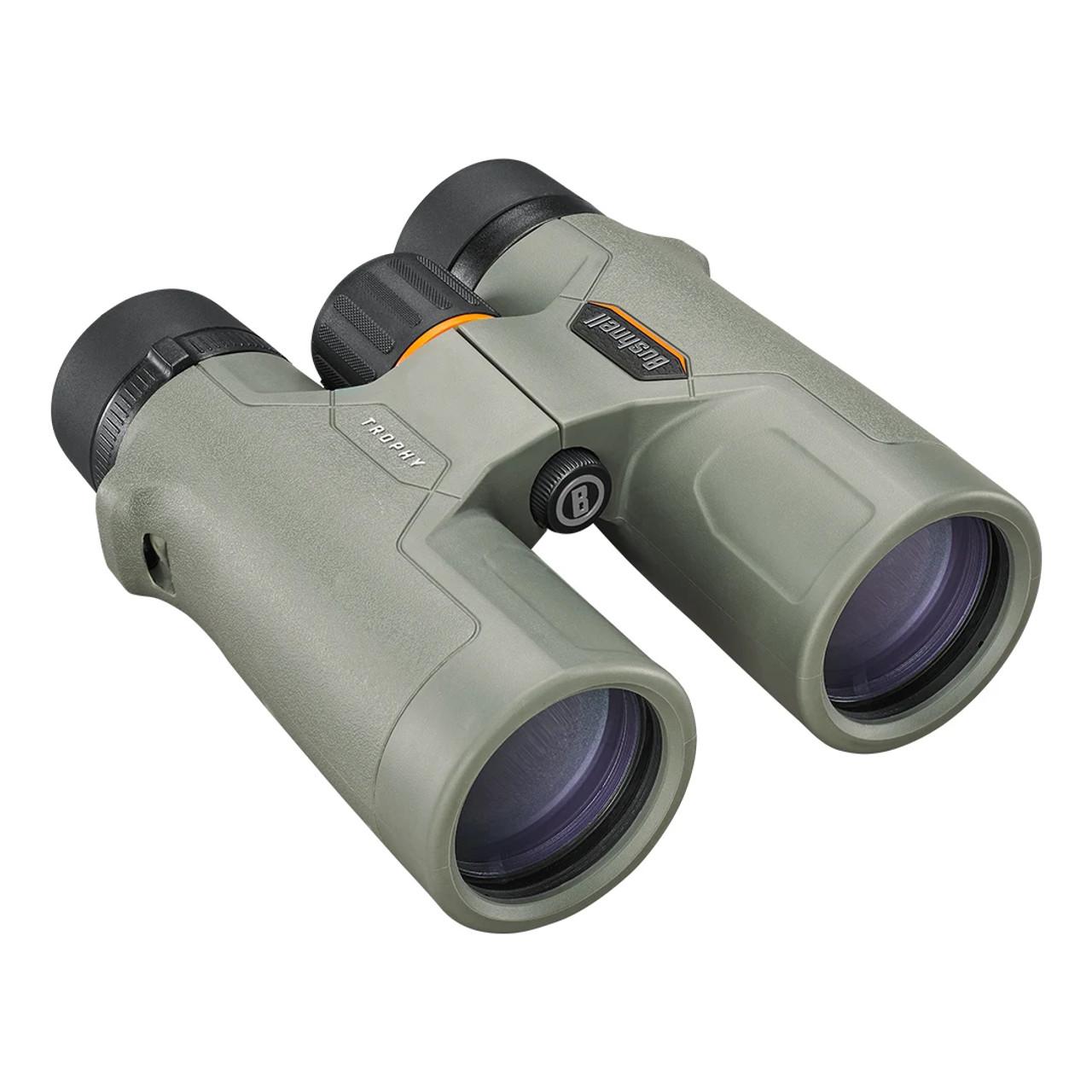 Bushnell Trophy 10x42 Roof Prism Bone Collector Binoculars BaK-4 Green