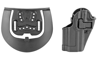BLACKHAWK SERPA CQC Holster with Belt Loop and Paddle, HK VP9/40, Left Hand, Matte Black