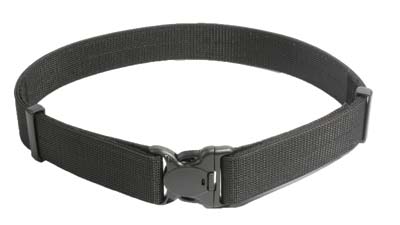 BLACKHAWK Medium 2-Inch Double-Layer Nylon Web Duty Belt, Black 44B6MDBK
