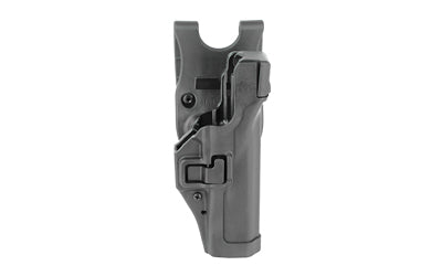 BLACKHAWK SERPA Level 3 Retention Duty Belt Holster, Glock 17/19/22/23/31/32, Right Hand, Black 44H100BK-R