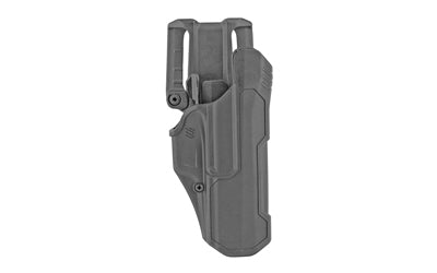 BLACKHAWK T-Series L2D Right-Hand Duty Holster, Sig P320/P250/M17/M18, Polymer, Black, 44N161BKR