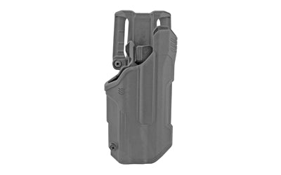 BLACKHAWK T-Series L2D Right-Hand Duty Holster, Glock 17/22/31, Streamlight TLR1/2, Black, 44N200BKR